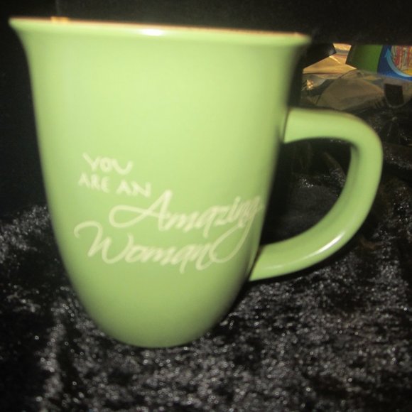 Abby Press Vintage Mug-Amazing Woman in Blue/Green - Picture 4 of 5
